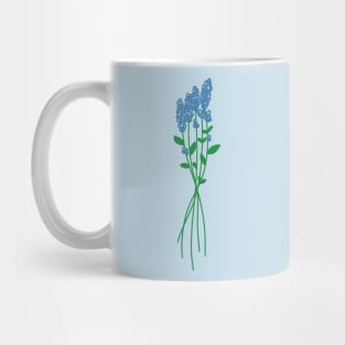 Blue Delphinium Mug